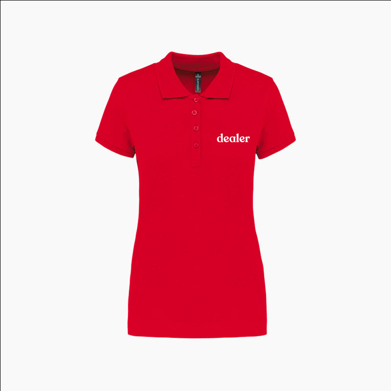 polo-personnalisable-serigraphie-femme-avant-rouge