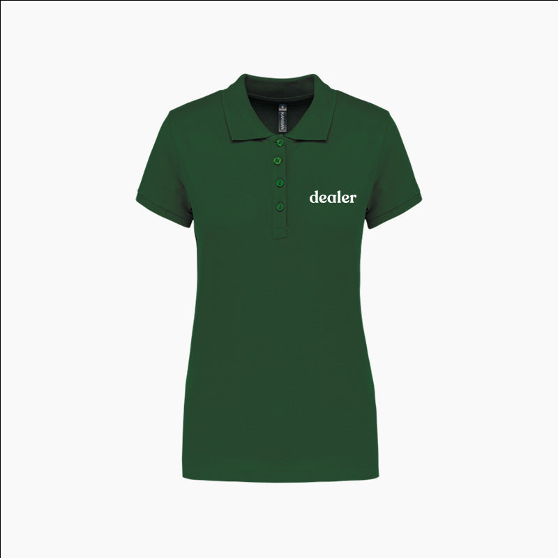 polo-personnalisable-serigraphie-femme-avant-vert-bouteille