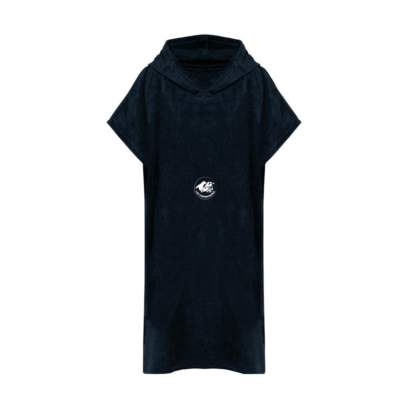 Poncho Les Louphoques pour homme avec logo sur la poche