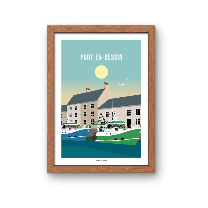 Affiche - Port-en-Bessin