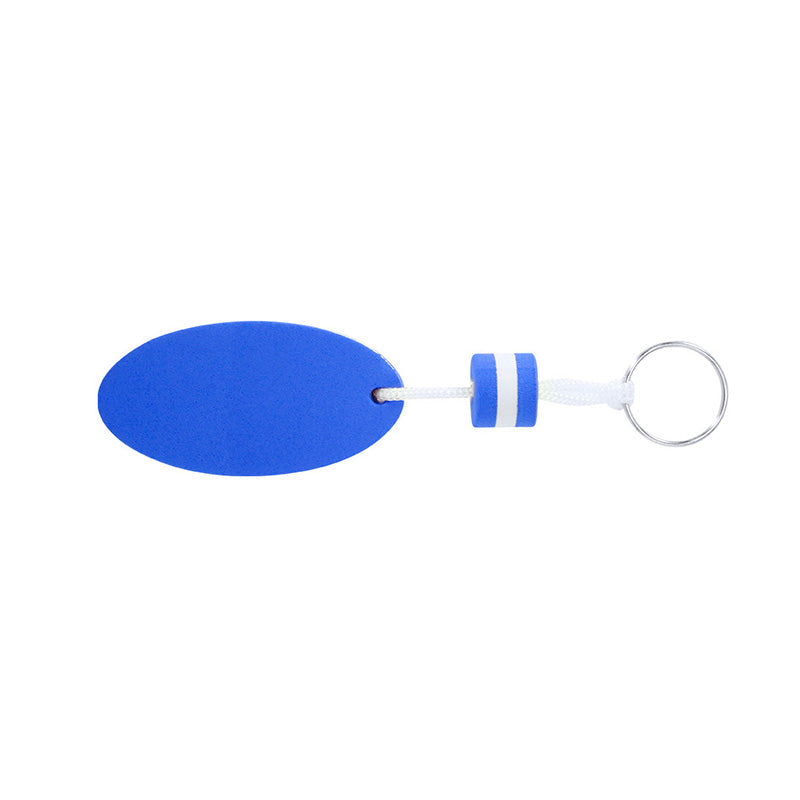 Porte-clés flotteur bleu personnalisable