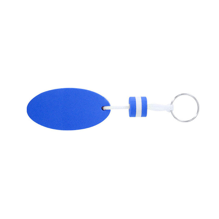 Porte-clés flotteur bleu personnalisable