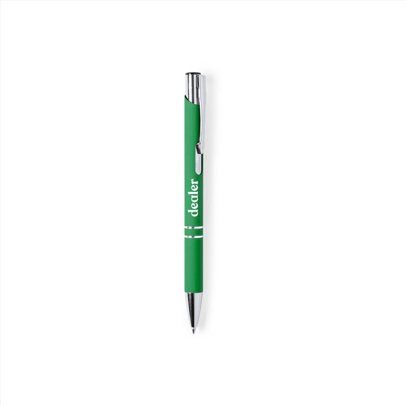 stylo à bille vert personnalisé