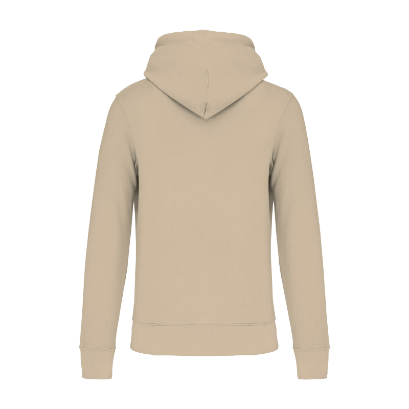 Sweat beige personnalisation dans le dos