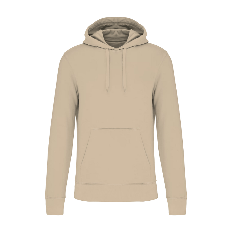 Sweat beige customisable à l'avant