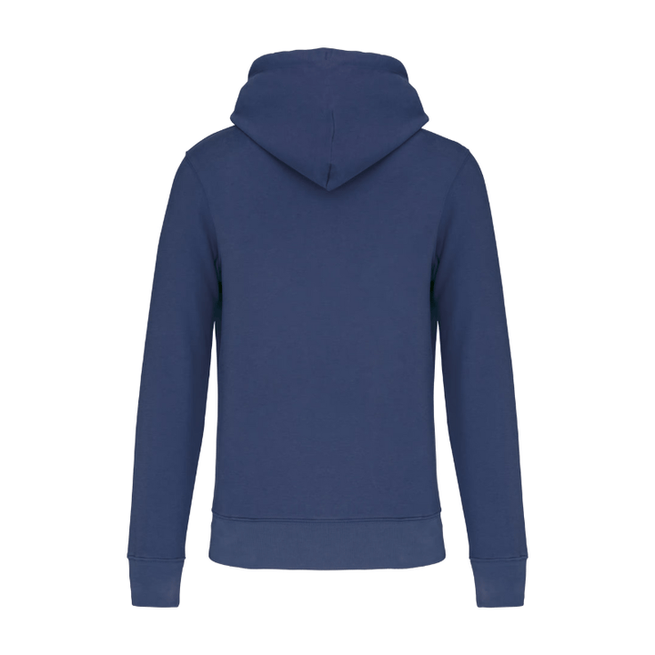 Sweat à personnaliser au dos. Sweat unisexe de couleur bleu