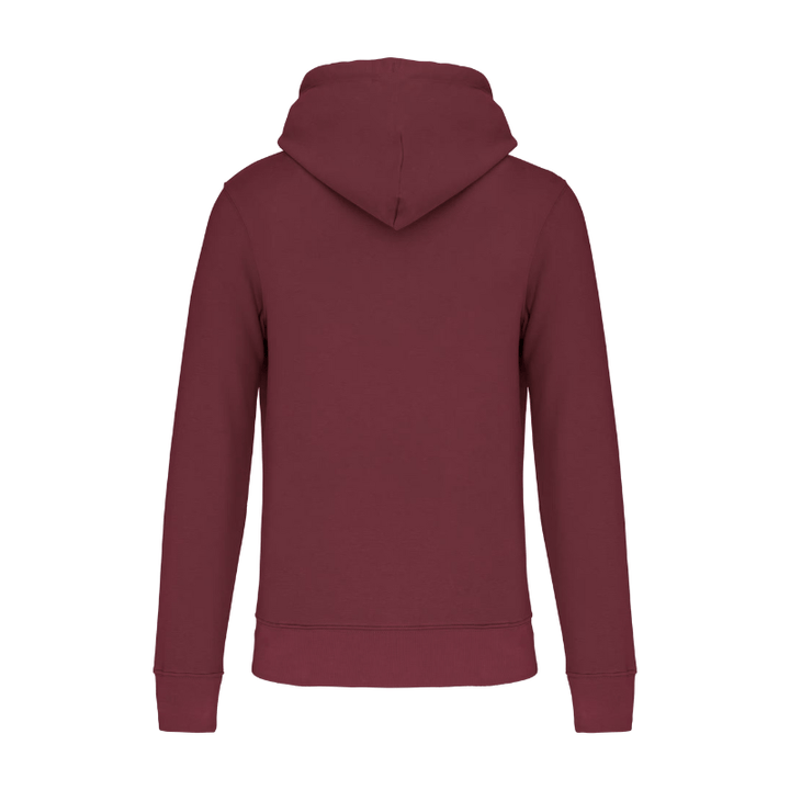 Sweat rouge bordeaux coton personnalisé