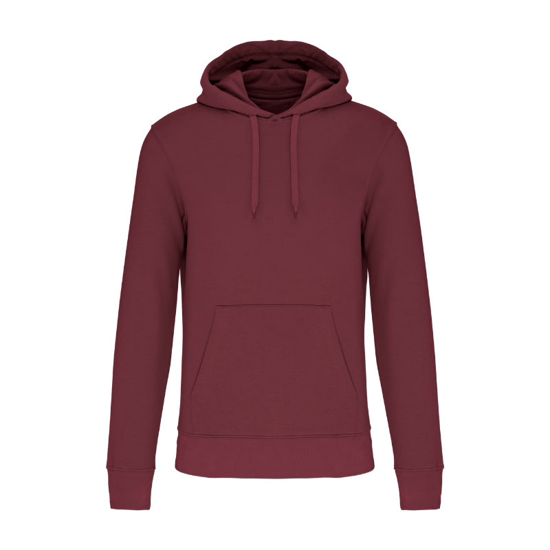 Sweat bordeaux à personnaliser