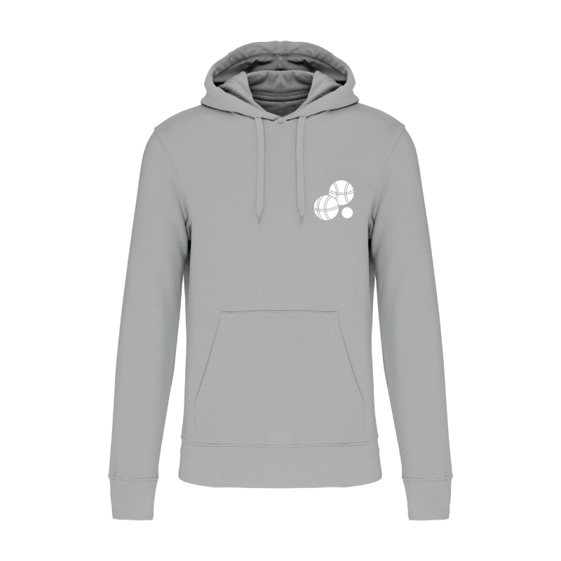 Sweat gris souris personnalisation pétanque