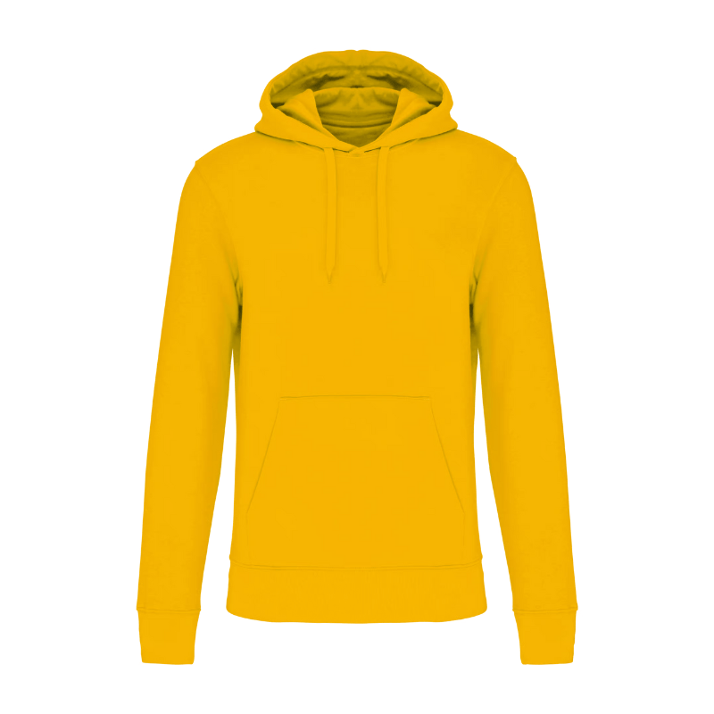 Sweat jaune personnalisable en sérigraphie