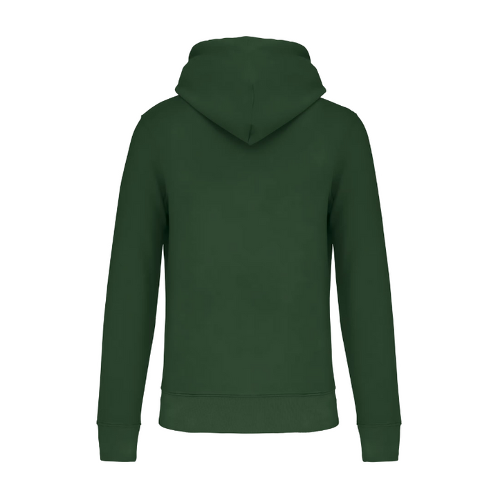 sweat vert forêt personnalisable dans le dos