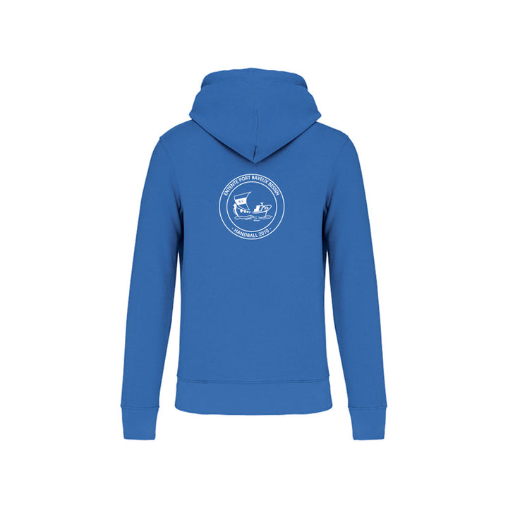 Dos du sweat Entente Port Bayeux Bessin pour homme avec logo