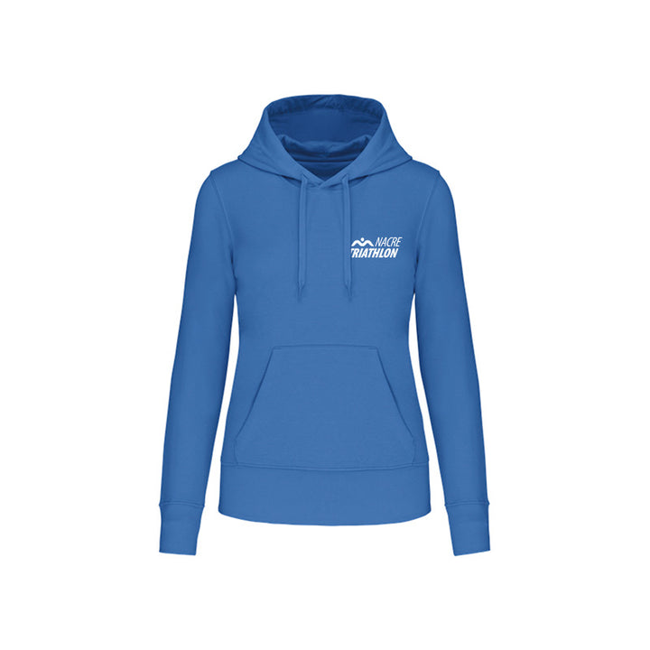 Sweat-shirt à capuche Nacre Triathlon pour femme