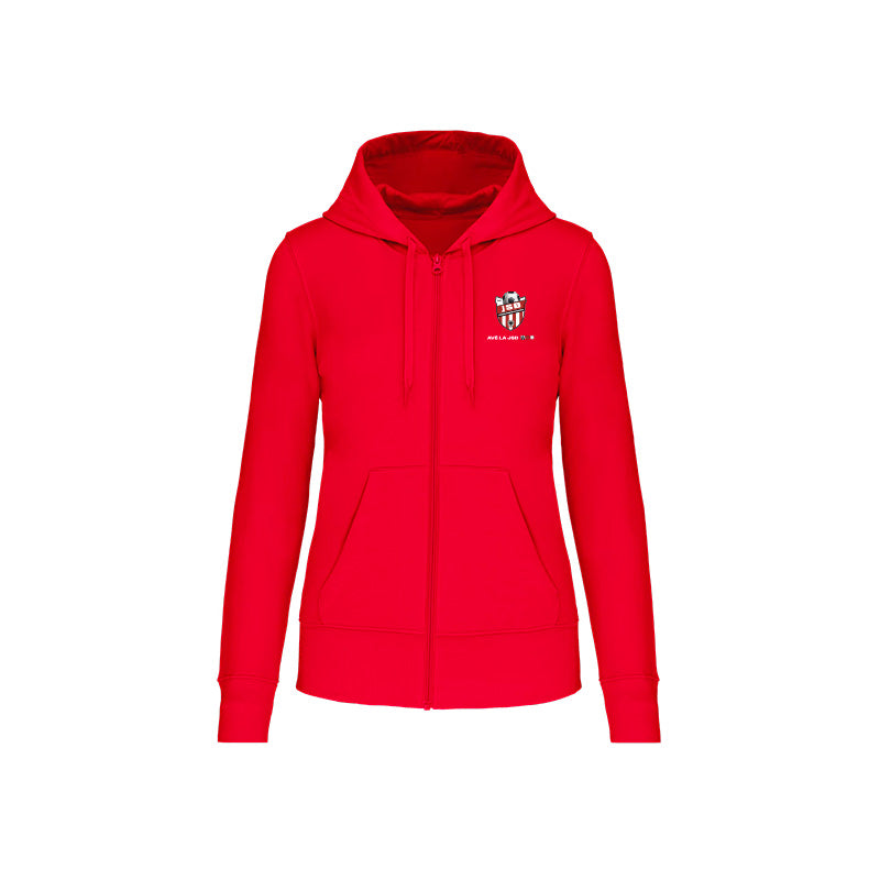 Sweat-shirt zippé JS Douvres pour femme