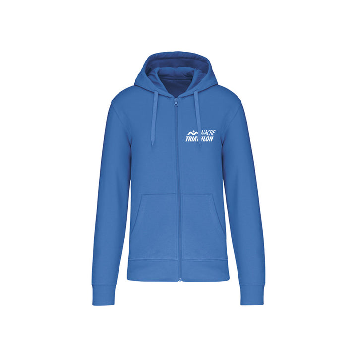 Sweat-shirt zippé Nacre Triathlon pour homme
