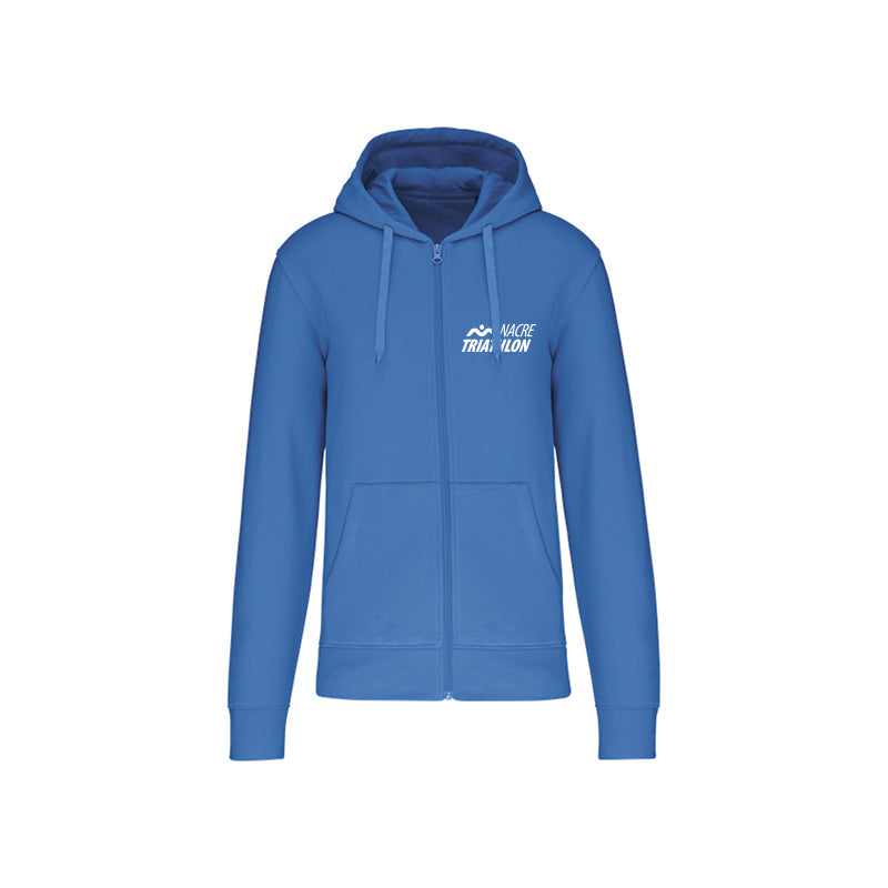 Sweat-shirt zippé Nacre Triathlon pour homme