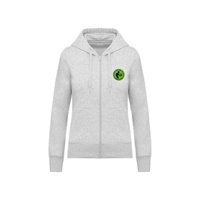 Sweat-shirt zippé Douvres Tennis de Table pour femme