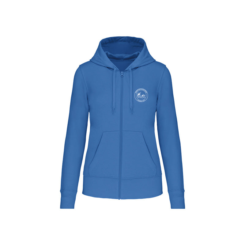 Sweat-shirt zippé Entente Port Bayeux Bessin pour femme