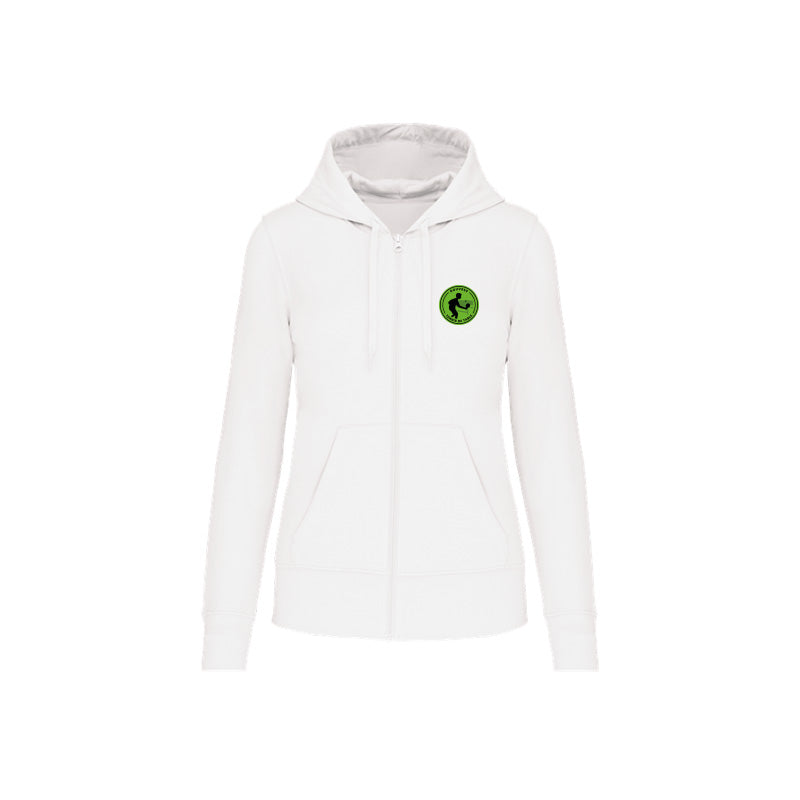 Sweat-shirt zippé Douvres Tennis de Table pour femme