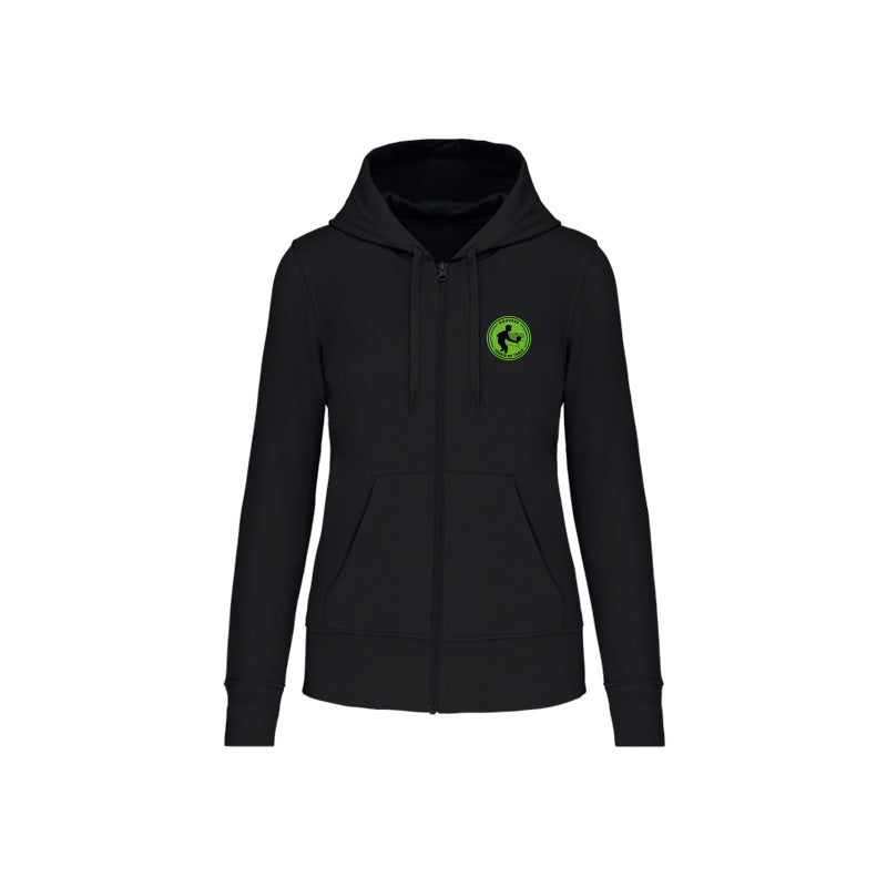 Sweat-shirt zippé Douvres Tennis de Table pour femme