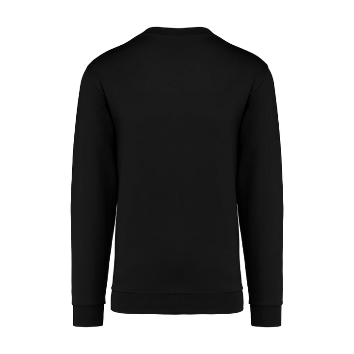 Sweater à col rond noir