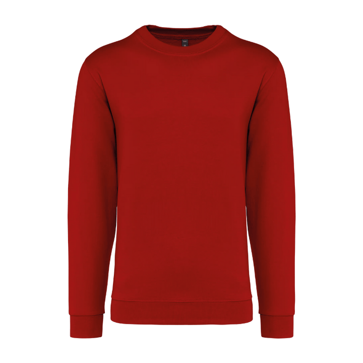 Impression avant sweat rouge personnalisation