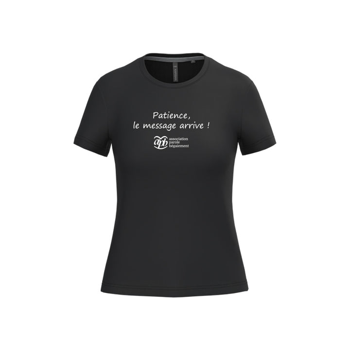 T-shirt à manches courtes - Patience, le message arrive !