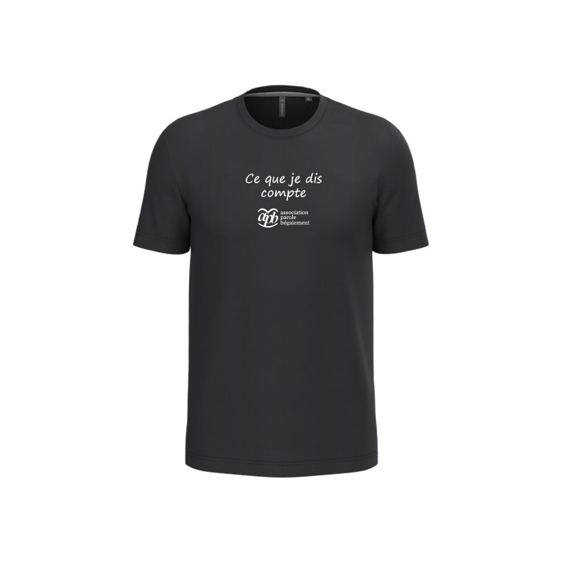 T-shirt à manches courtes - Ce que je dis compte