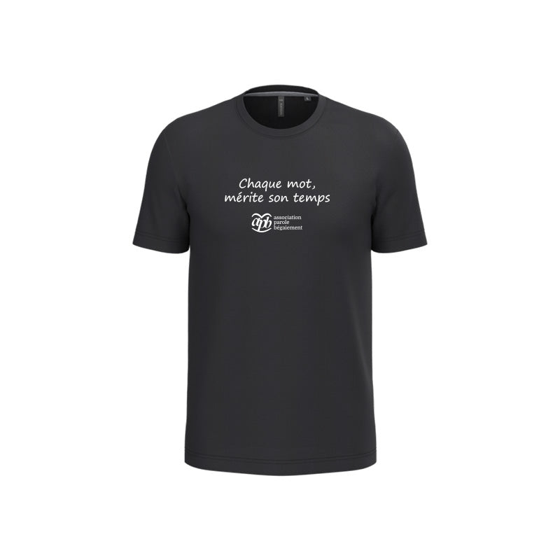 T-shirt à manches courtes - Chaque mot mérite son temps