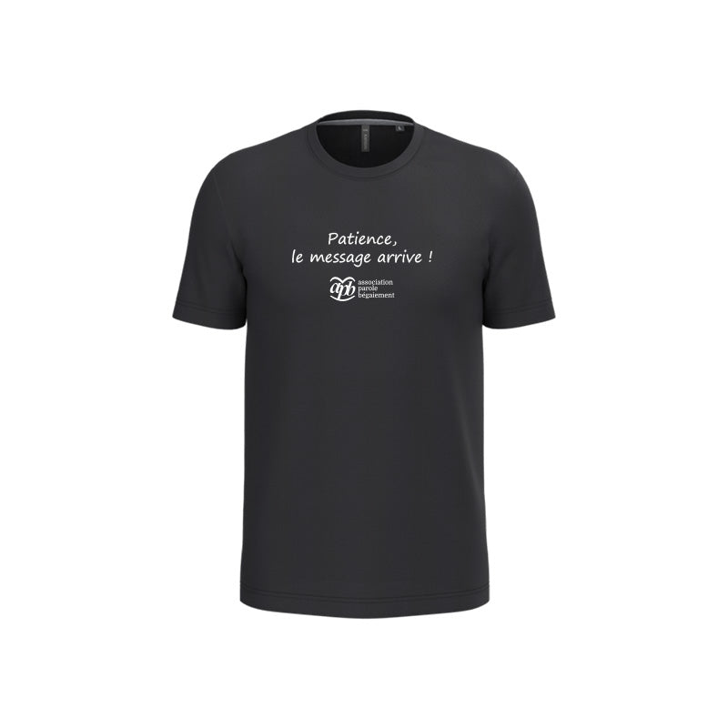 T-shirt à manches courtes - Patience, le message arrive !