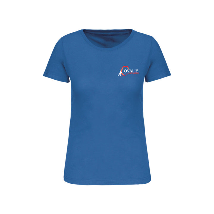 Coeur du t-shirt à manches courtes Ovalie pour femme