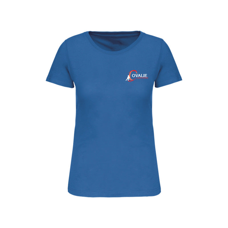 Coeur du t-shirt à manches courtes Ovalie pour femme