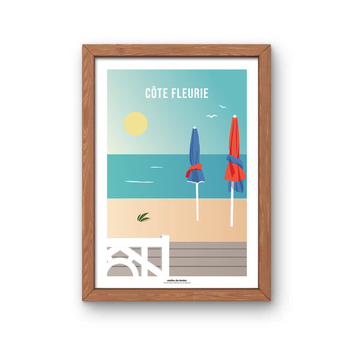 Tableau de la Côte fleurie