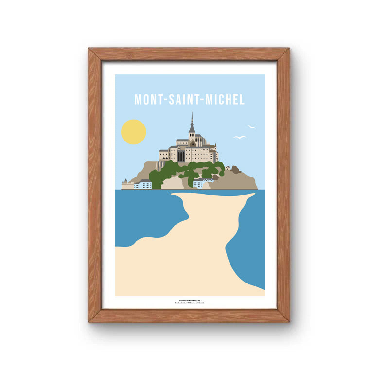 Tableau du Mont-Saint-Michel