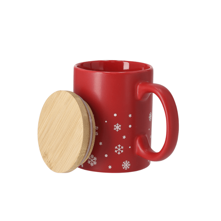 Tasse de Noël avec capuchon idéal pour garder boisson au chaud