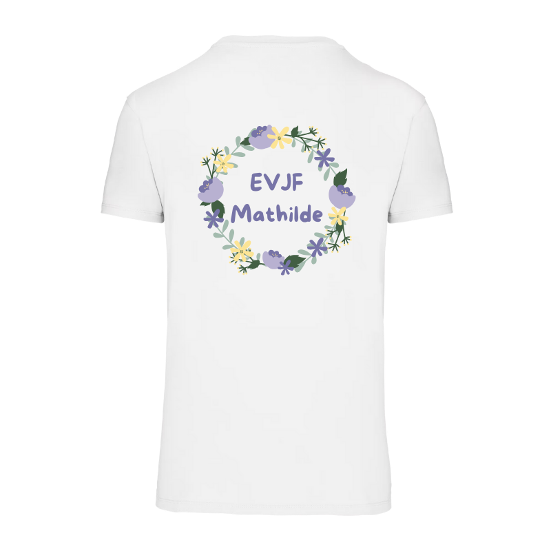 Impression dos Tee-shirt idéal EVJF