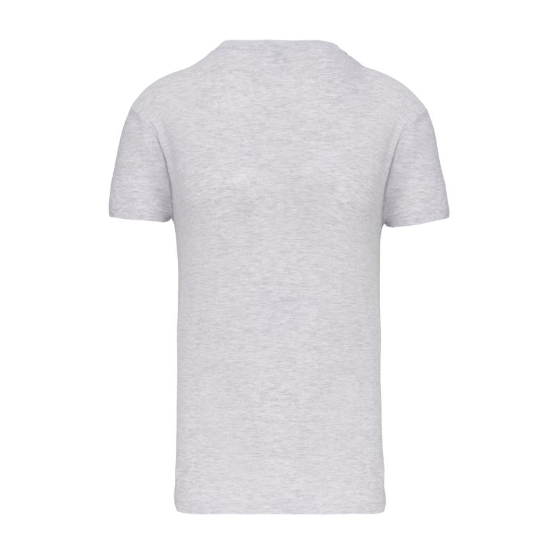 Dos tshirt à personnaliser gris clair pour femme