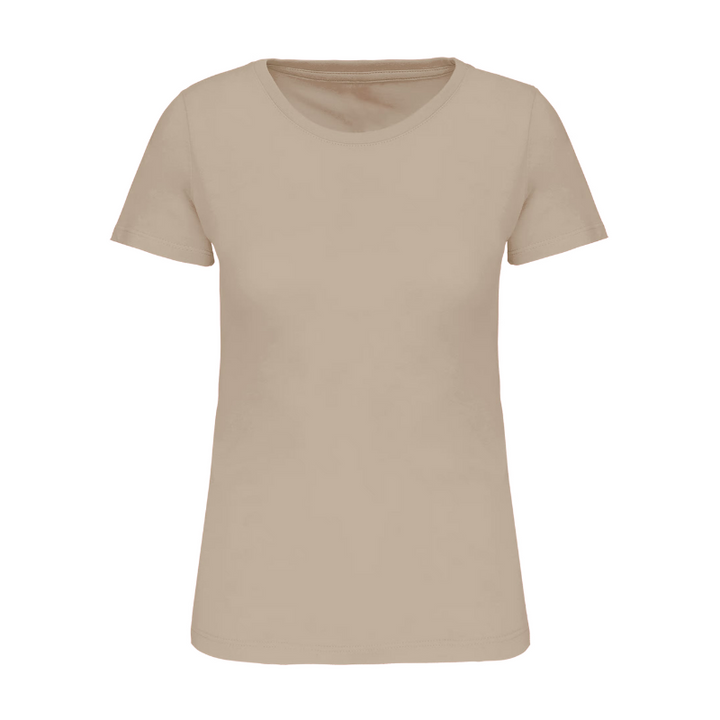 Flocage tee-shirt femme beige Atelier du Dealer