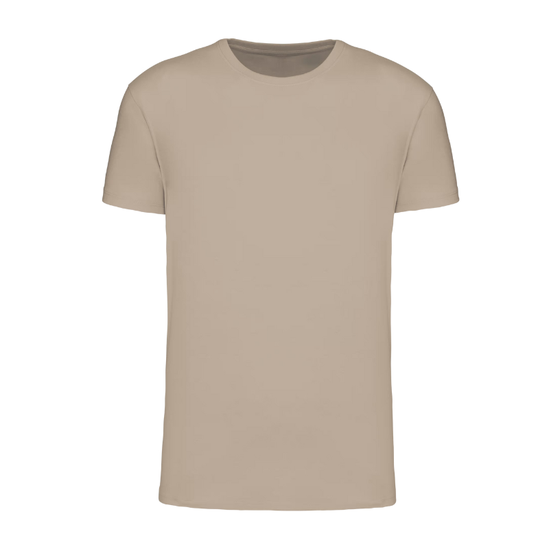 Tshirt beige à personnaliser cadeau homme