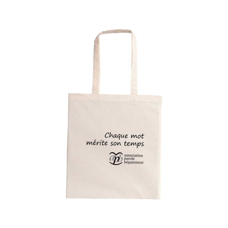 Tote-bag - Chaque mot mérite son temps
