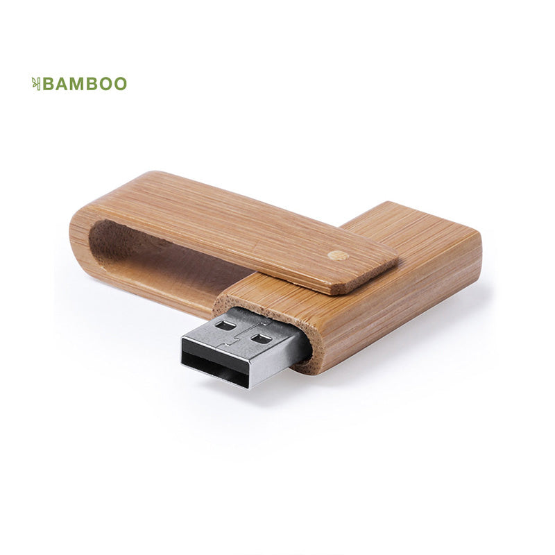 Clé USB 16GB en Bambou