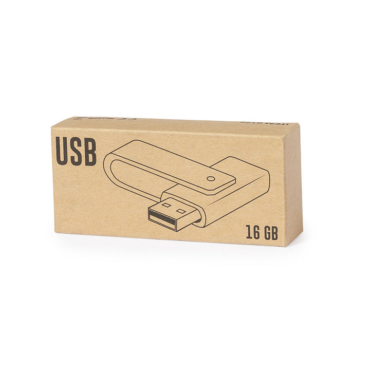 Clé USB 16GB en Bambou