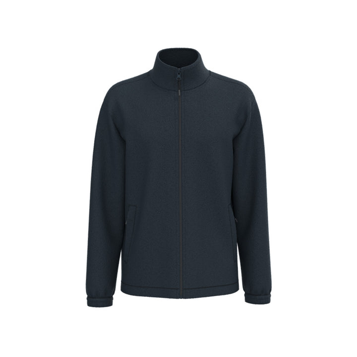 Veste polaire bleu marine unisexe personnalisée