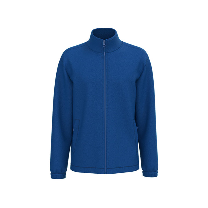 Veste polaire bleu roi unisexe personnalisée