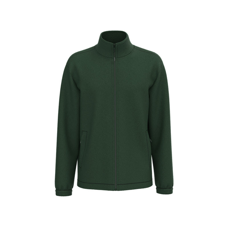 Veste polaire vert unisexe personnalisée