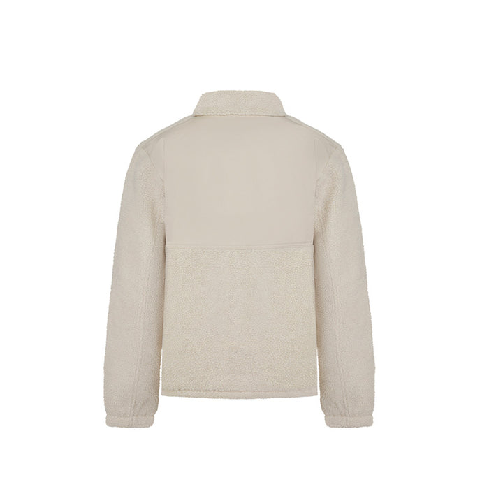 Veste sherpa Les Louphoques pour homme sans broderie