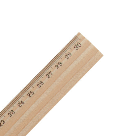 Wooden ruler