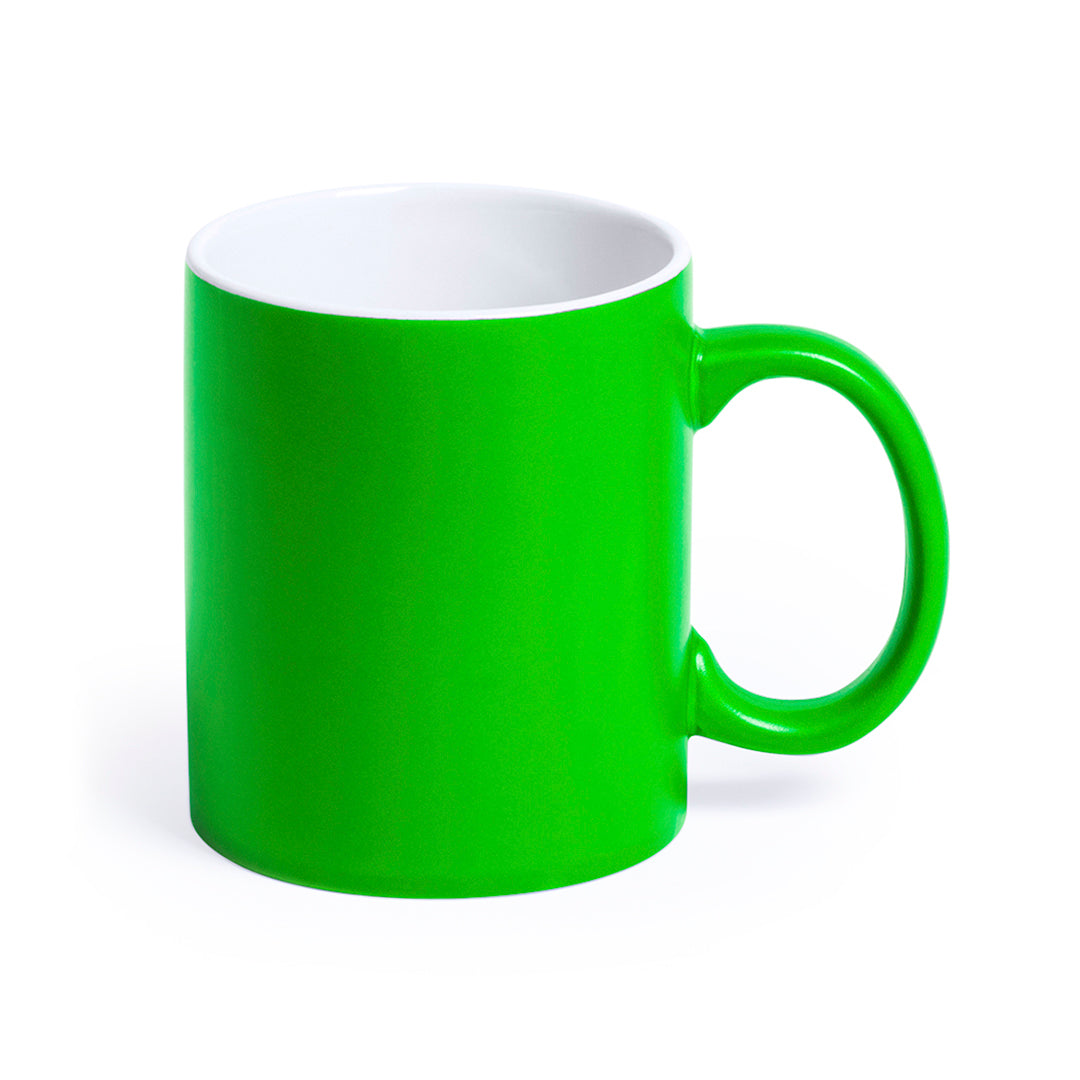 Tasse en céramique de couleur vive