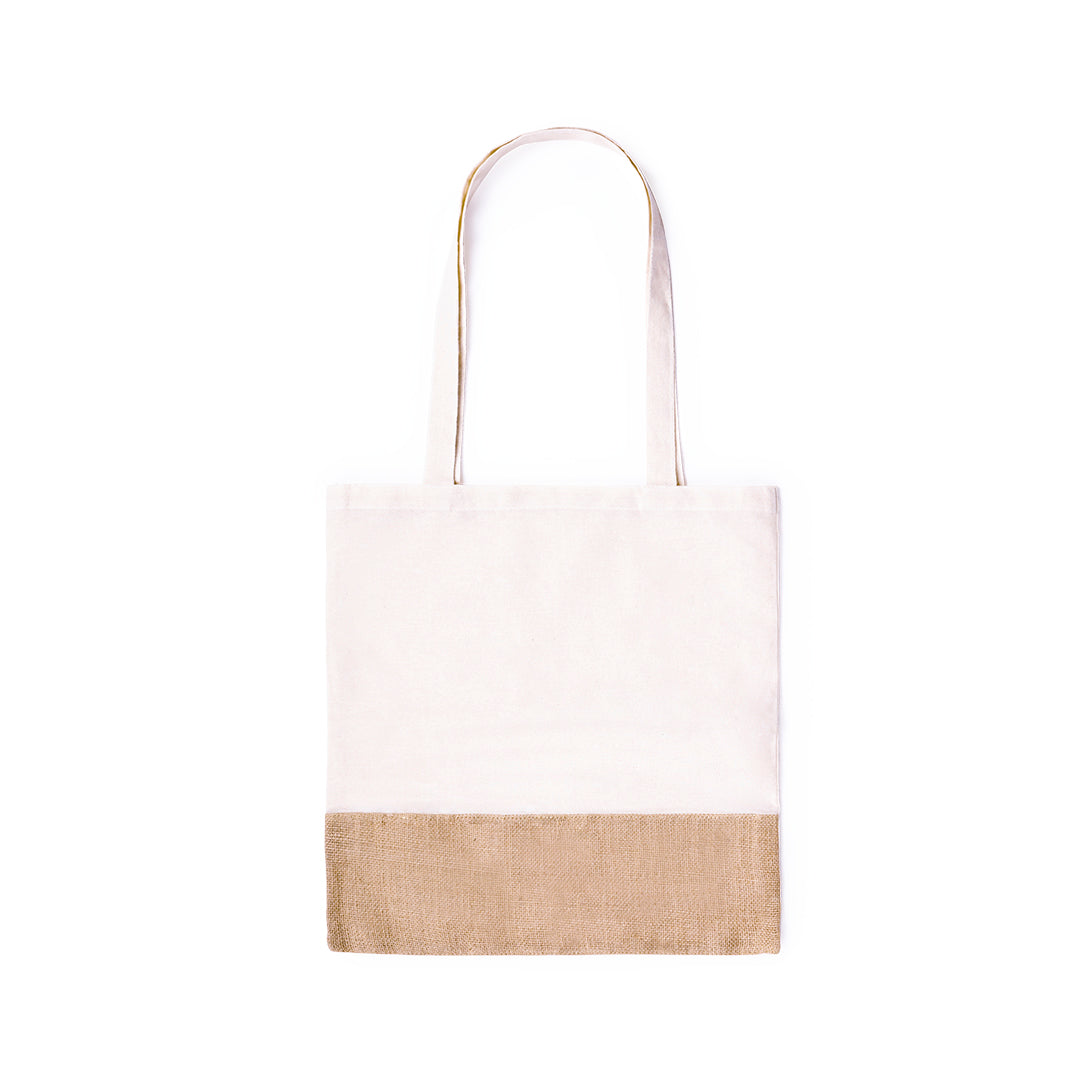 Tote Bag en Coton et en Toile de Jute Personnalisable