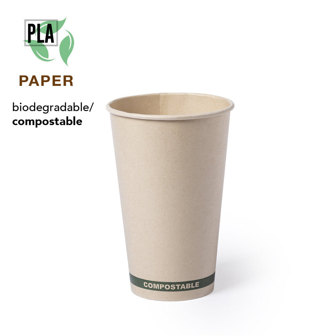 Verre écologique biodégradable - 500ml